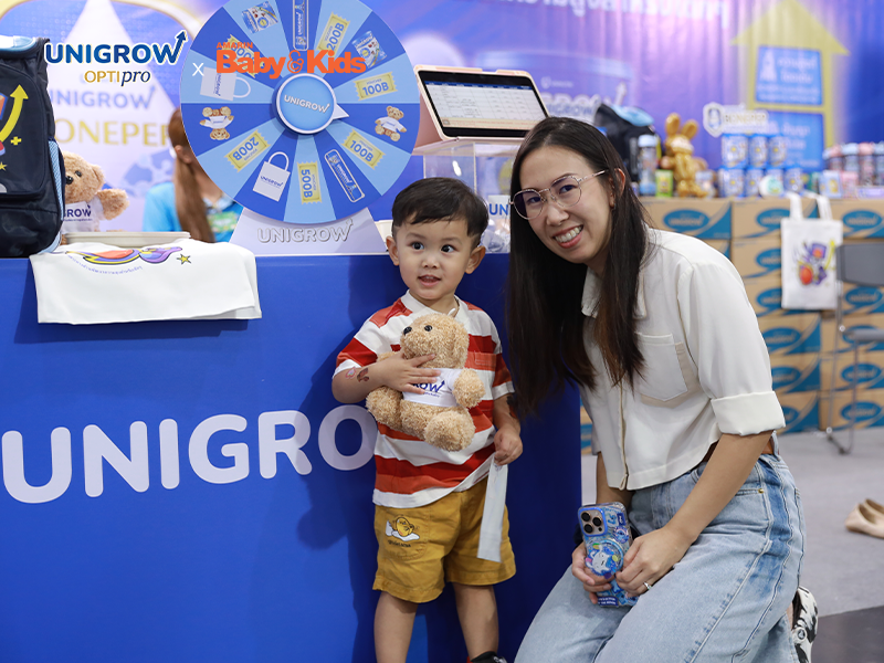 คุณพ่อคุณแม่ร่วมสัมผัสประสบการณ์กับ UniGrow